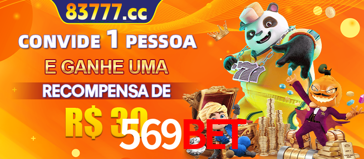 Banner institucional da 569BET sobre parceria de marcas e criação de uma marca de excelência, apresentando os mascotes de jogos populares como o Fortune Tiger.